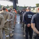 Polícia Militar e viaturas em operação de segurança publica | Operação Atalaia | Operação Atalaia combate tráfico e tortura na Zona da Mata