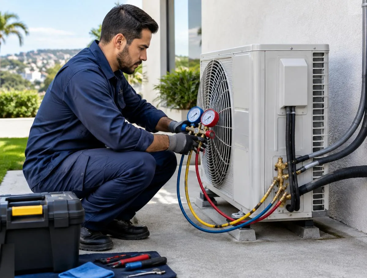 Manutenção técnica de ar-condicionado e refrigeração